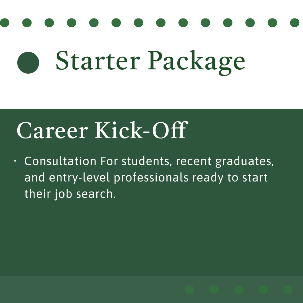 Starter Package – "Career Kick-Off"