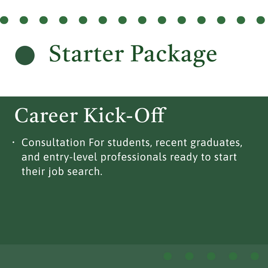 Starter Package – "Career Kick-Off"